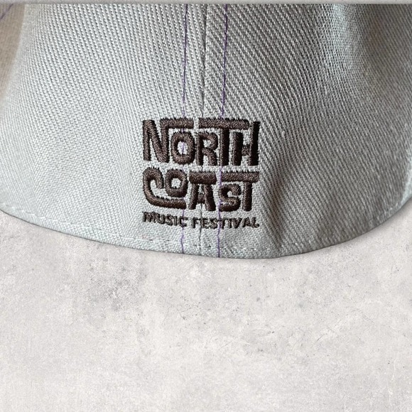RARE NORTH COAT CHICAGO LIMITED EDITION GRASSROOTS 420 FESTIVAL FITTED HAT - 7.5 - Picture 3 of 12